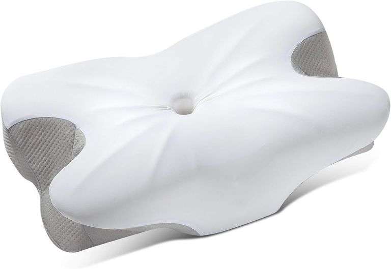 Denkee Cervical Neck Pillow, Ergonomic Cervical Pillow for N image