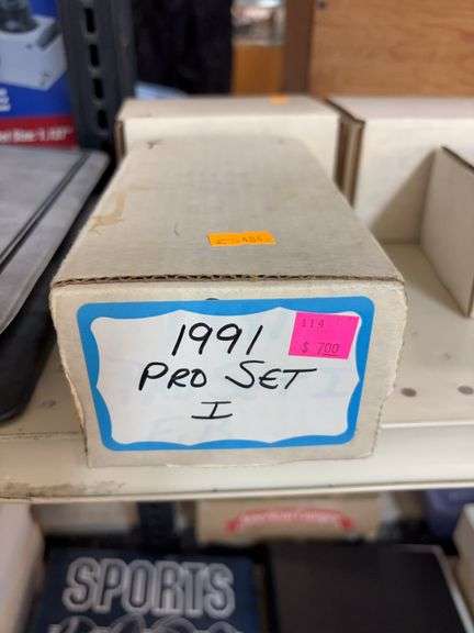 1991 Pro set cards football image
