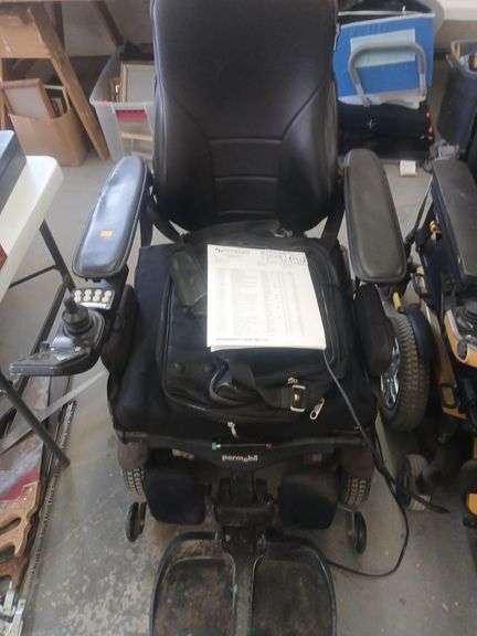 Permobil electric wheelchair image