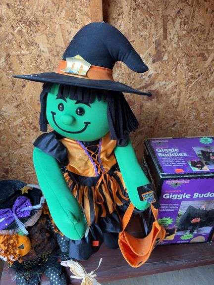 witch Halloween decoration image