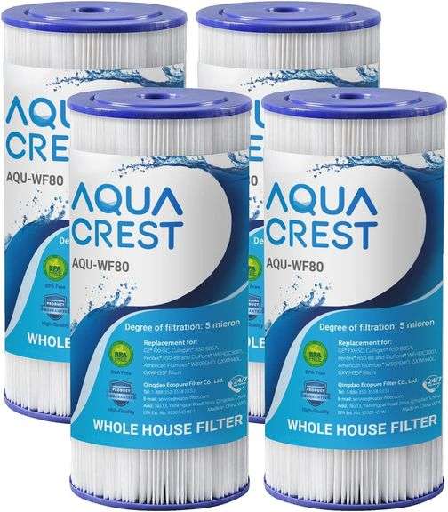AQUA CREST FXHSC Whole House Water Filter Replacement for GE image