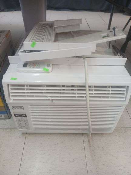 Black and decker window air conditioner image