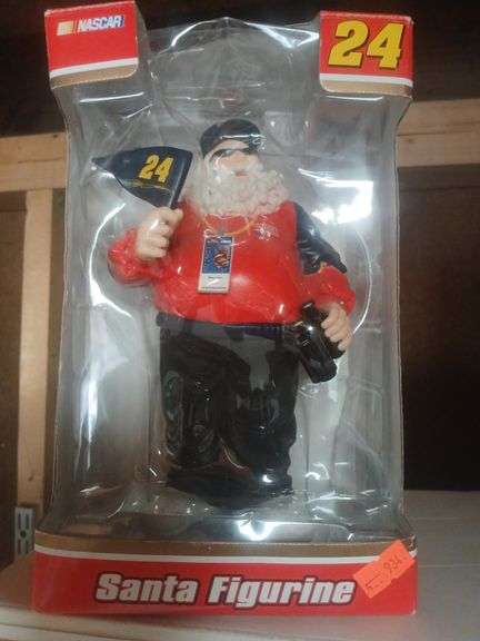 Nascar Santa figure image
