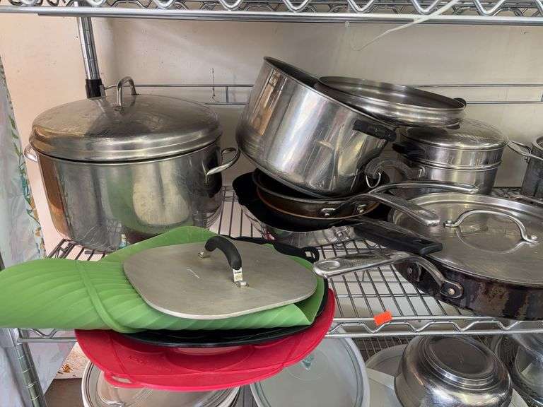Miscellaneous pots and pans image