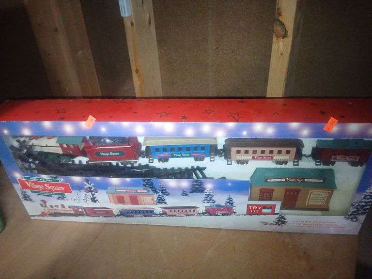 Christmas train image