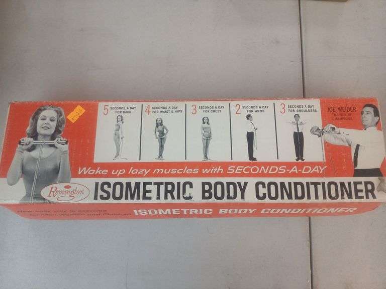 Isometric body conditioner vintage workout image