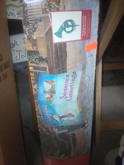 Holiday yard card decoration image