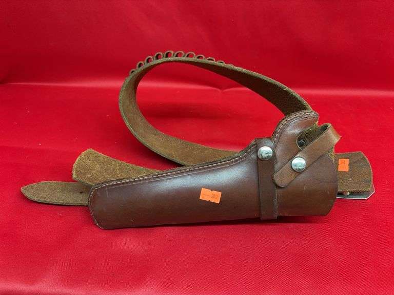 Hunter 1100 50 cross draw leather gun holster image
