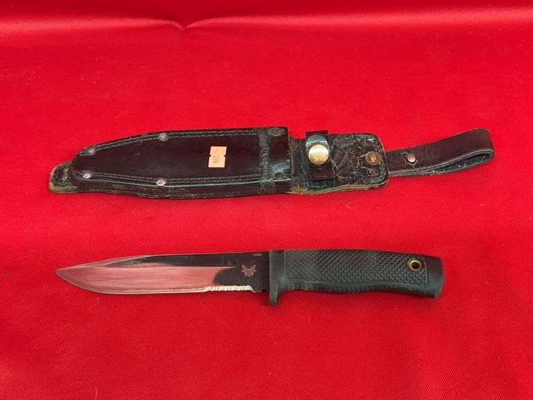 Benchmade knife with sheath image