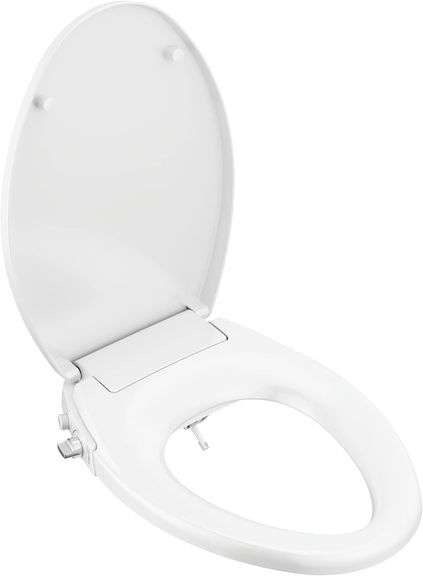 Delta 833004 Elongated Soft Close Bidet Seat with Manual Con image