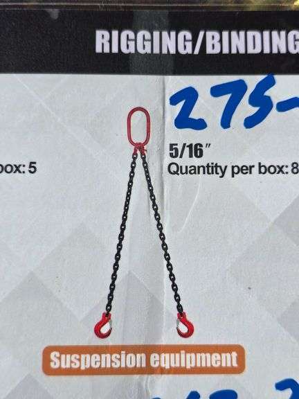 Land Hero 5/16" Double Leg Chain Sling image