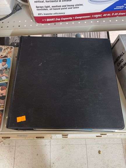 Baseball card album image