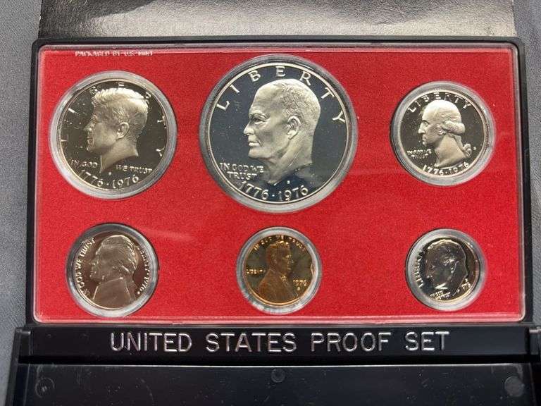United States proof set 1976 image