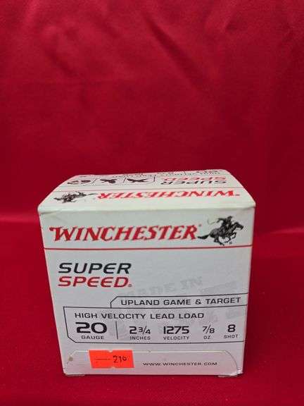 Winchester Super Speed 20 Gauge, 25 Rds image