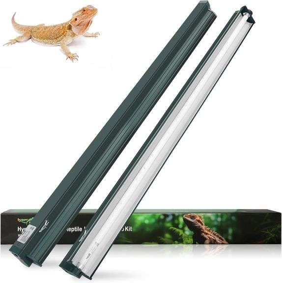T5 Reptile Light Fixture Green Combo Kit 39W Light Fixture R image