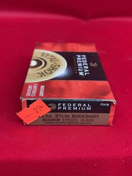 12 ga 2 3/4 in buck shot Magnum 15 pellets image