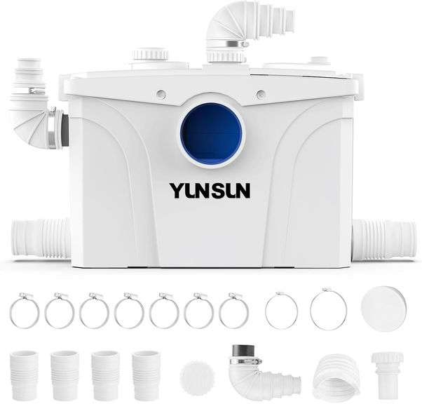 $200 YUNSUN 950W Macerator Pump, Macerator Pump for Basement image