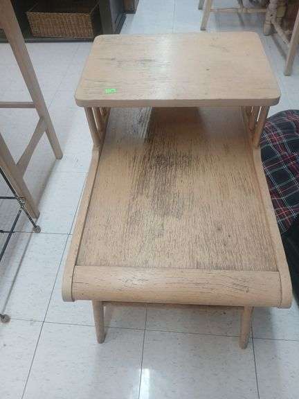 Wooden end table image