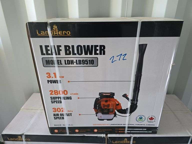 Land Hero Leaf Blower, Model: LDH-LB9510 (NEW IN BOX) image