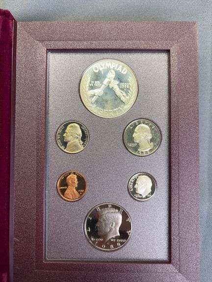 United States mint 1988 prestige set image