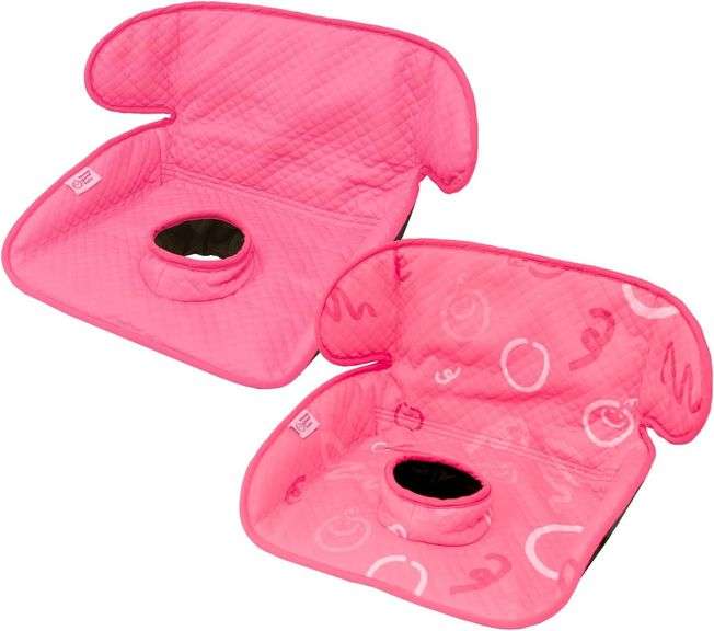 Pink Piddle Pad 2-Pack   Waterproof Car Seat & Stroller Prot image