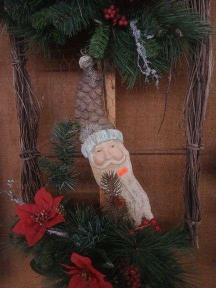 Christmas wreath. image