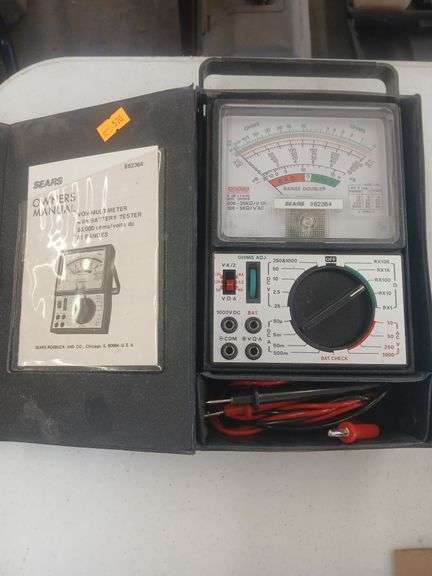 Vom multimeter with battery tester image