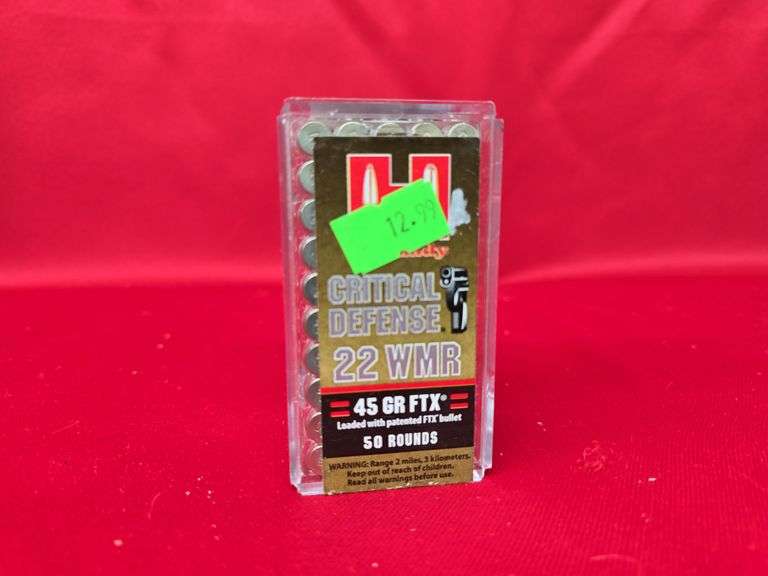 Hornady Critical Defense 22 WMR, 50 Rds image