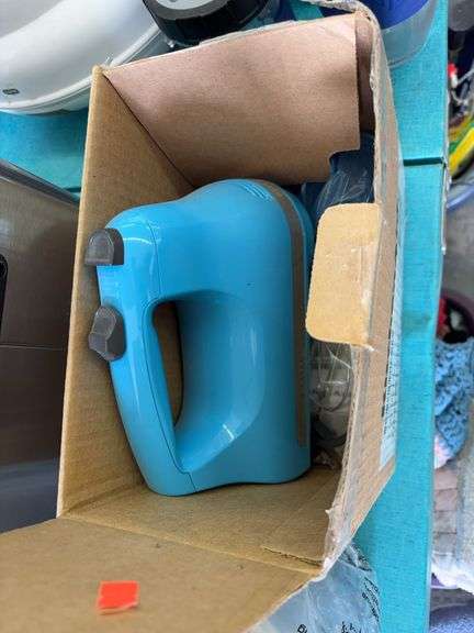 Hand mixer and food saver jar image