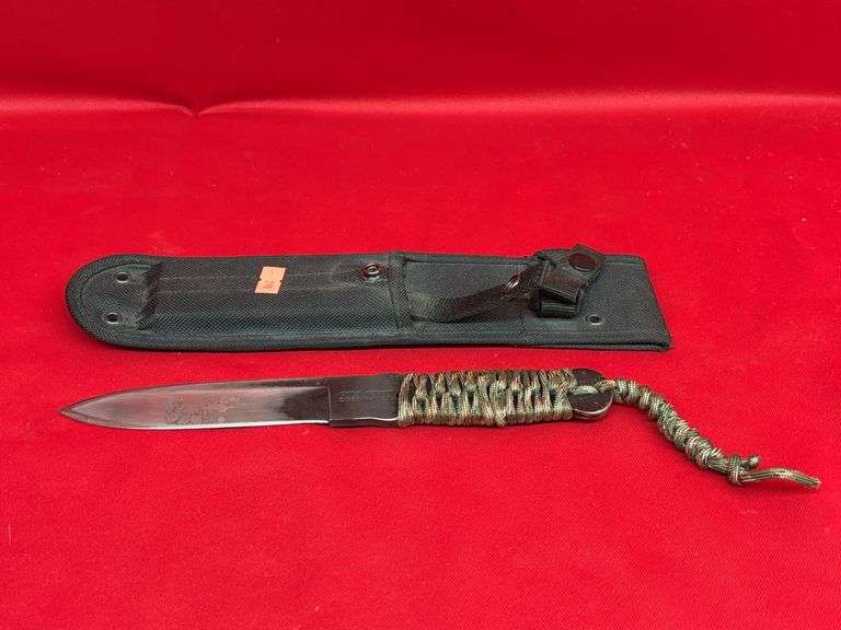 Gold Steel knife with sheath image