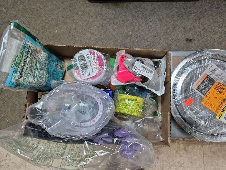 Box of miscellaneous items image