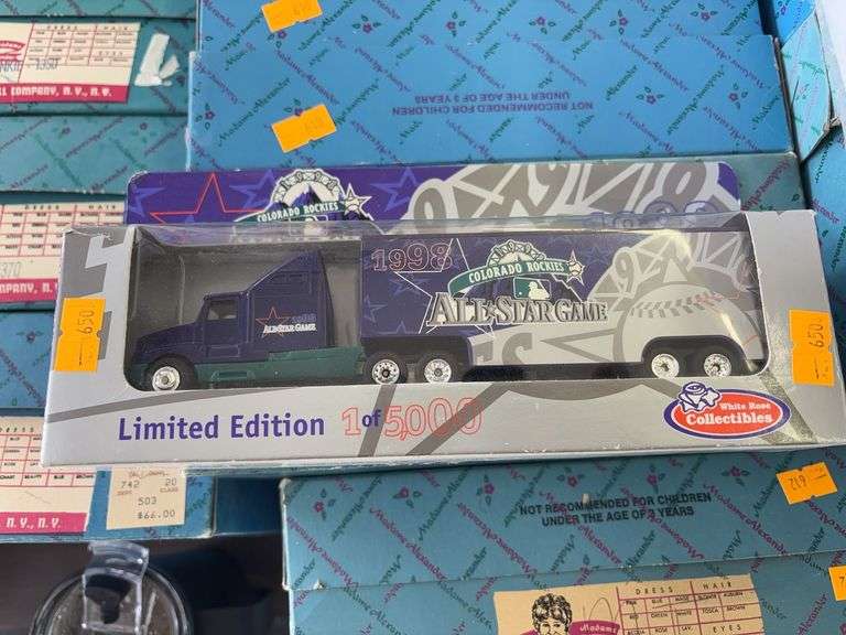 Limited edition Colorado Rockies collectible all star game  semi image