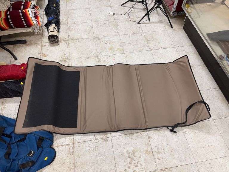 Camping mat and duffel bag image