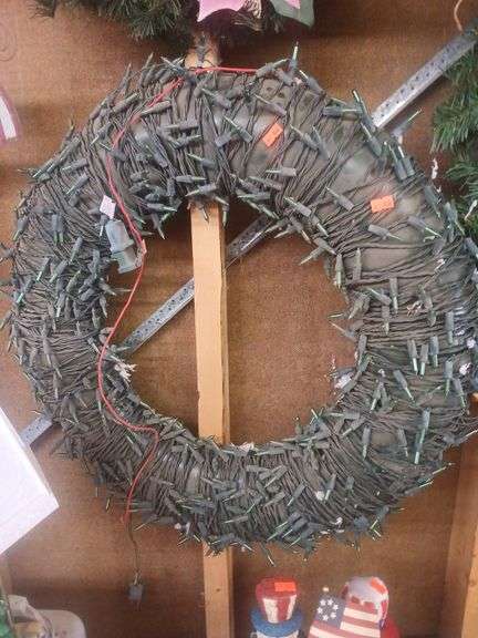 Christmas wreath. image