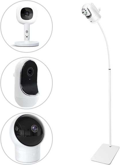 67" Adjustable Height Baby Monitor Floor Stand Holder for In image
