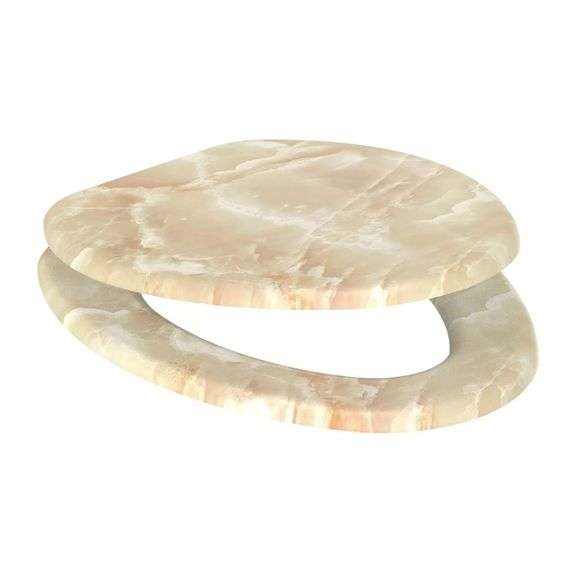 Sanilo 212 Elongated Soft Close Molded Wooden Adjusting Toil image