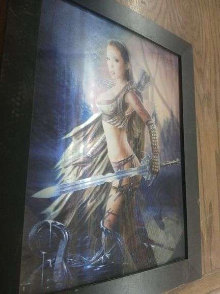 Lenticular picture. image