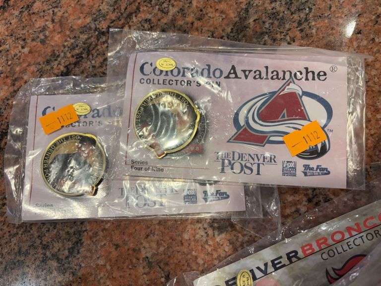 Collectible Colorado Avalanche pins image