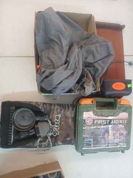 Hunting supplies/ first aid kit image