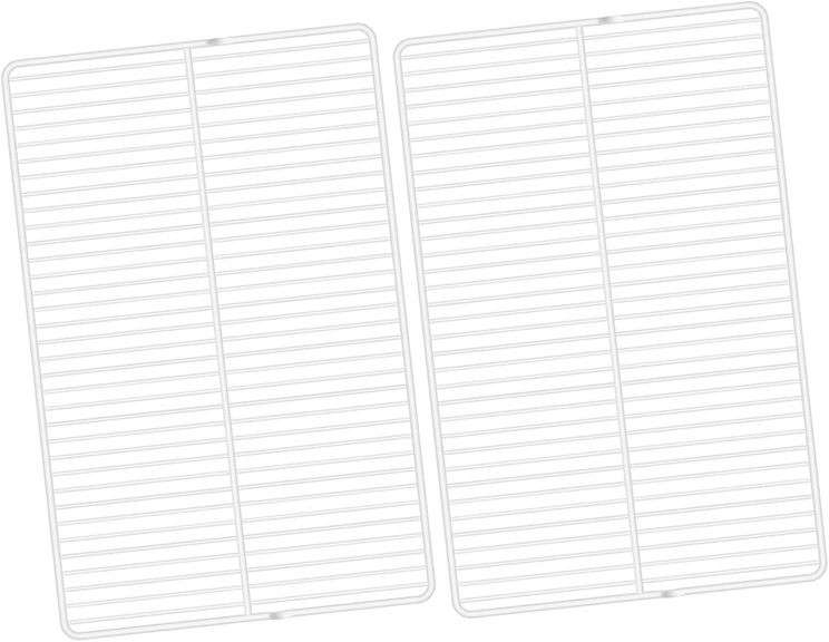 240360908 Refrigerator Replacement Shelves 25.5" x 16.5" for image