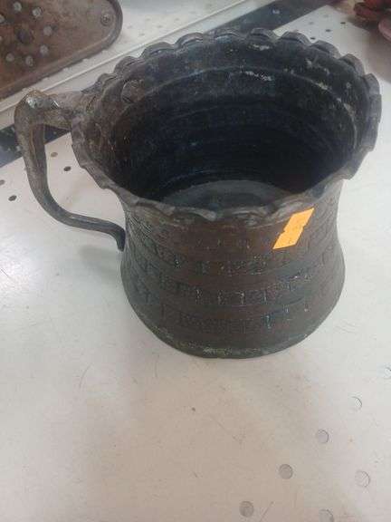 Metal mug image