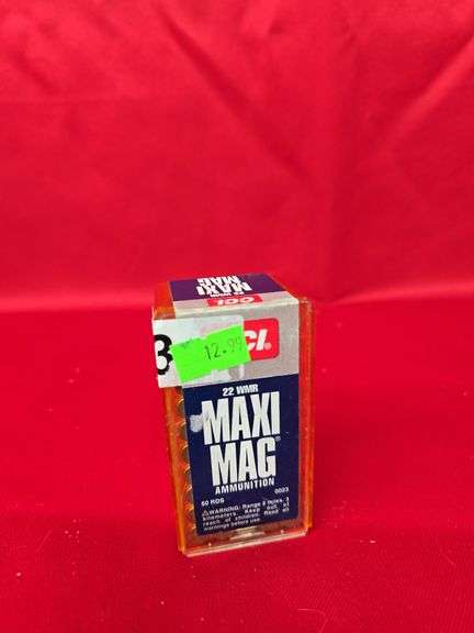CCI 22 WMR MAXI MAG, 50 Rds image