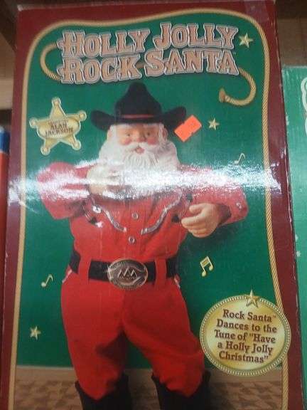 Holly jolly rocksanta image