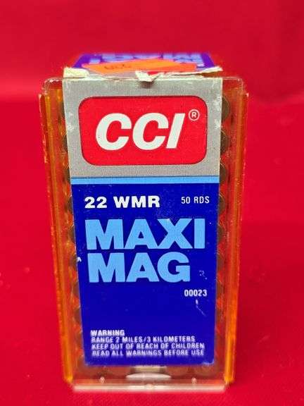 CCI 22 WMR MAXI MAG, 50 Rds image