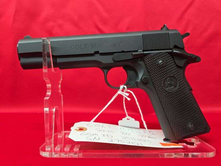 COLT M1991A1 SERIES 80 .45 AUTO WITH ORIGINAL CASE image
