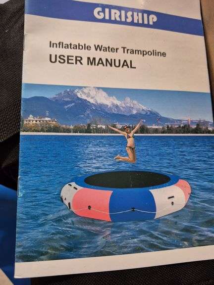 Miscellaneous salvage pallet pools and water trampoline image