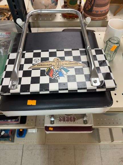 Indianapolis motor speedway stand seat image