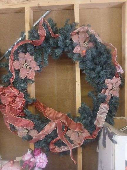 Christmas wreath. image