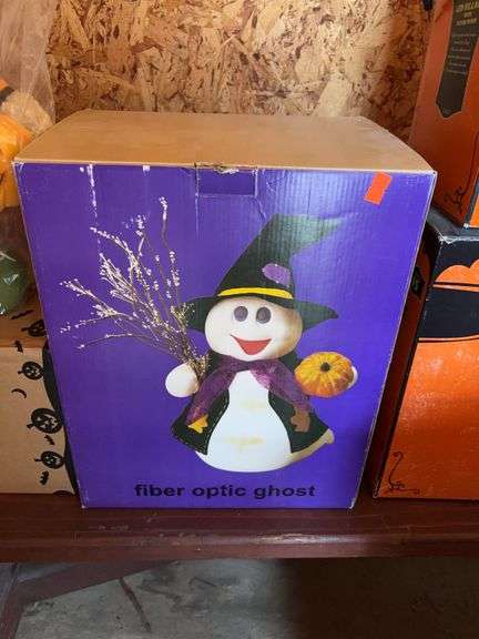 Fiber optic ghost  Halloween decoration image