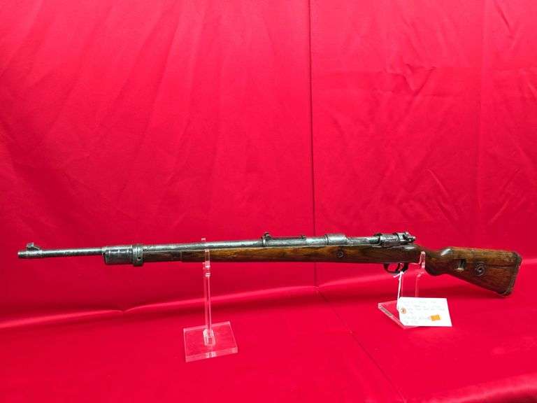WWII Mauser 98K with reported Use in Vietnam, Rifle Found with MAC luggage tag in Typical Jungle Condition image